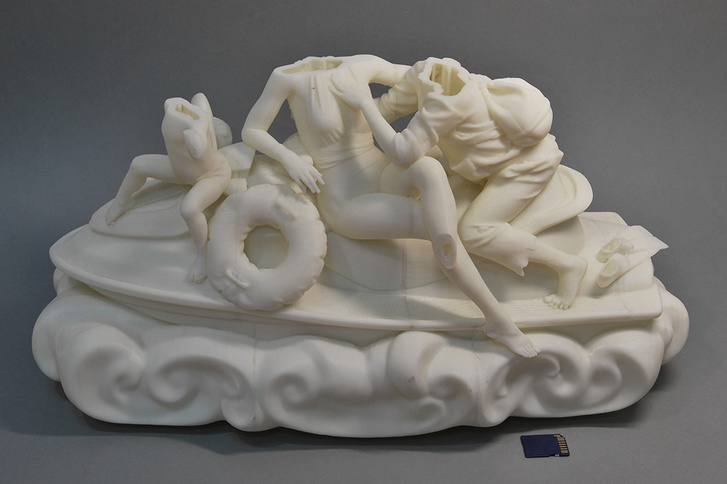 Изготовление скульптуры методом 3D печати