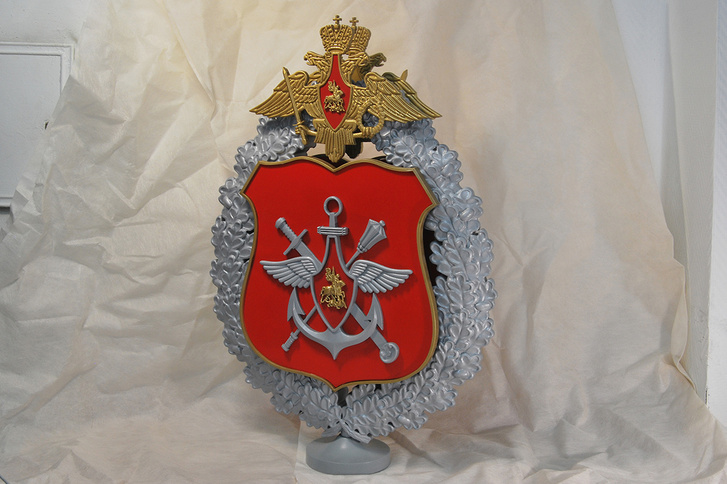 3d печать большой цветной эмблемы